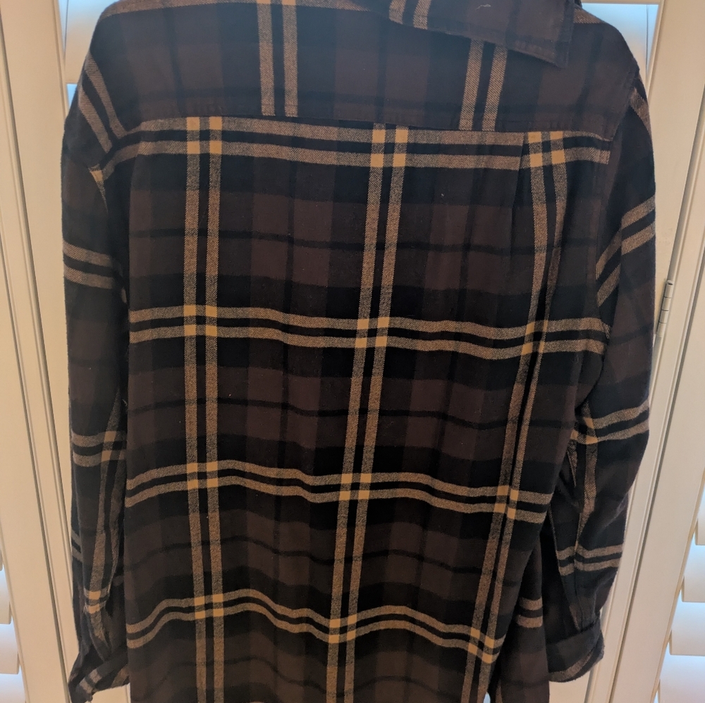 Amazon Essentials Plaid Button-Up Shirt - Picture 2 of 3